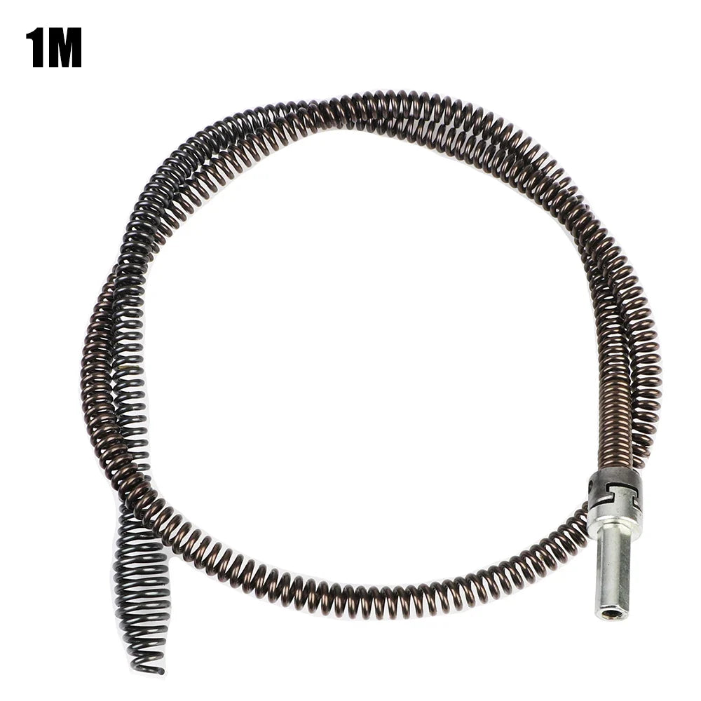Bathroom Kitchen 1-3M Spring Pipe Sewer Unblocker Pipe Dredging Tool Sinks Basin Pipeline Clogged Remover Tools Drain Cleaner
