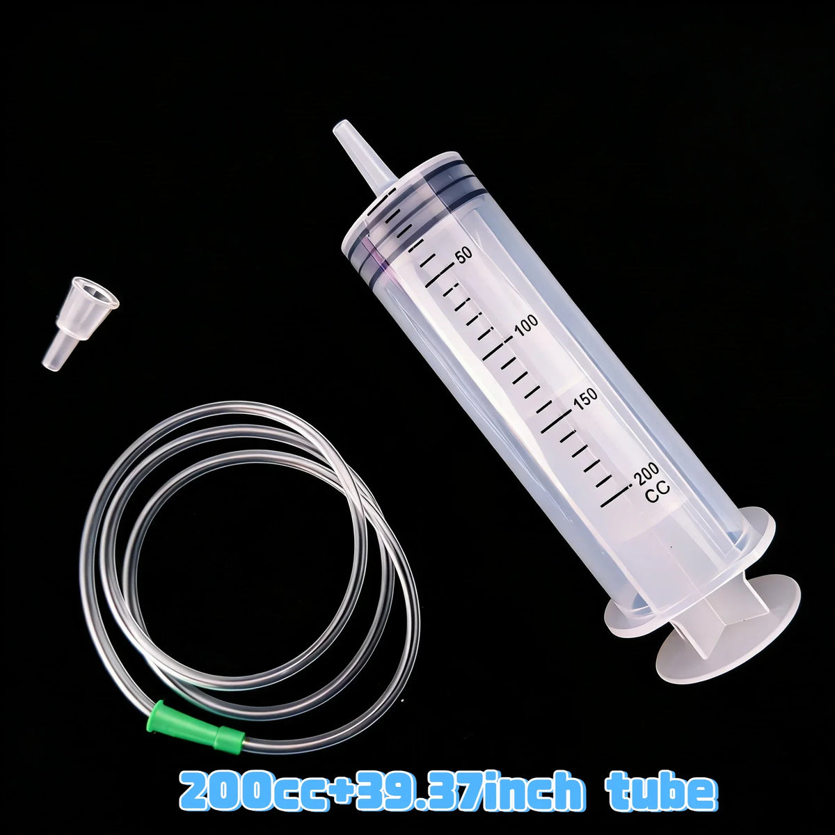 Versatile Oil Pump Syringe with 20ml-1000ml Capacities Including Needle Tube and 1m Soft Tube
