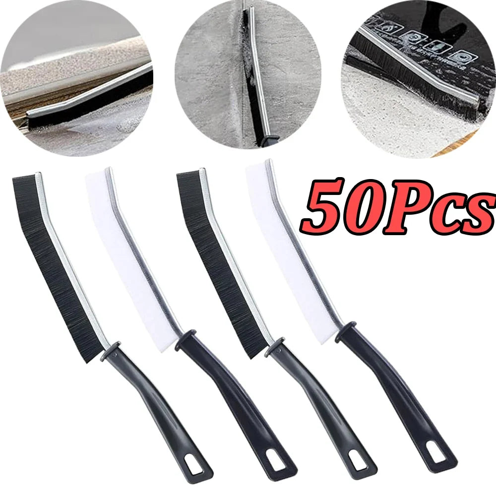 1-50Pcs Gap Cleaning Brush Hard-Bristled Crevice Thin Slim Toilet Cleaning Brush Kitchen Tile Dead Angle Cleaning Brush