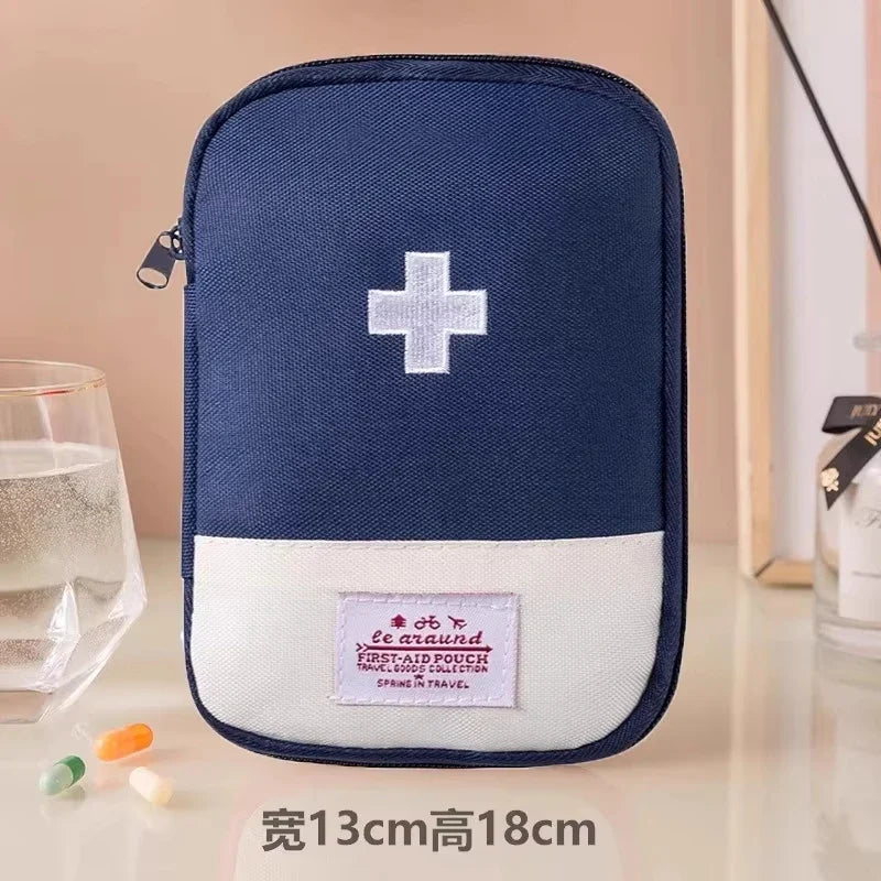 Travel Medicine Bag Pill Storage Pouch Outdoor Essentials Emergency Survival Bag Mini First-aid Kit Portable Home Storage Bag
