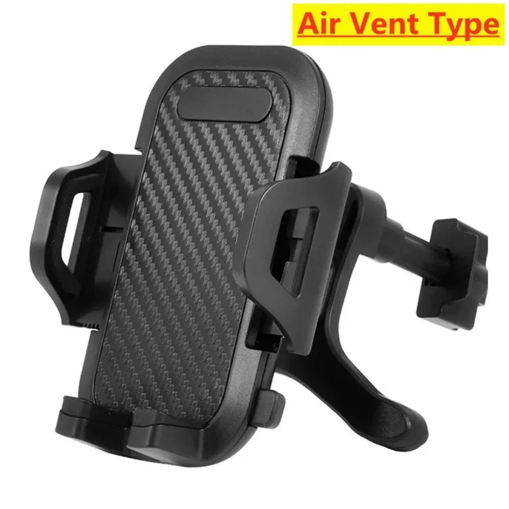 360° Rotatable Car Phone Mount Strong Suction Cup Windshield & Air Vent Phone Holder Stable Anti-Shake Cellphone Stand for Car
