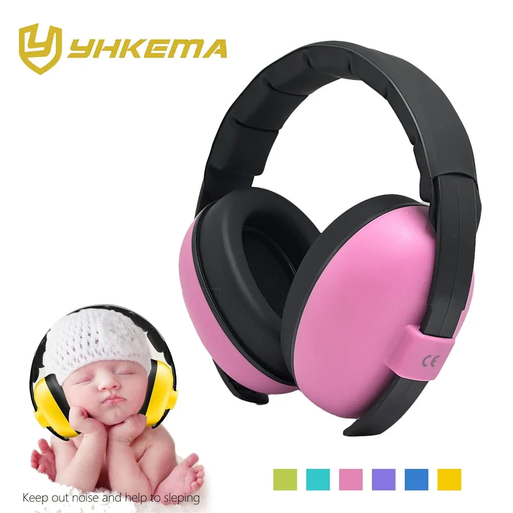 Baby Ear Protection Noise Cancelling Headphones Noise Reduction Hearing Protection Earmuffs for 0-3 Years Babies, Toddlers