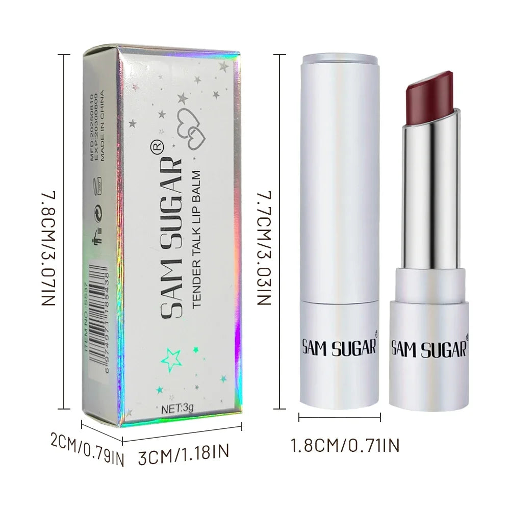 Butter Nourishing Lip Balm Long Lasting Moisturizing Plumping Soft Matte Lipstick Easy Apply