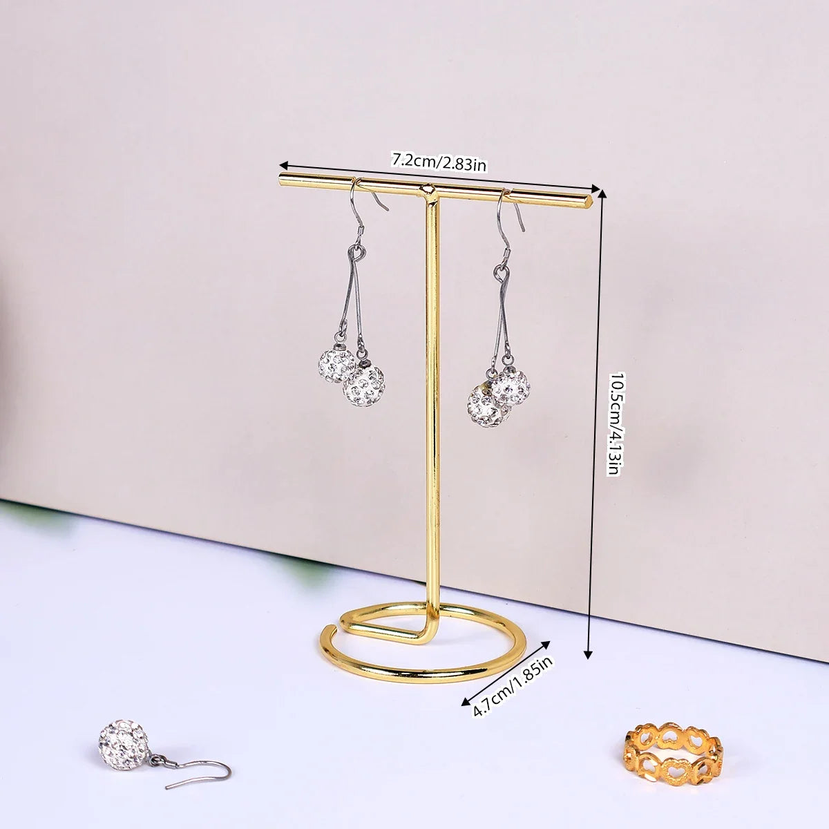 1pc/3pcs/5pcs/10pcs Jewelry Display Stand Bracelet Earring Necklace Storage Wood Base Rack Jewellery Organizer Holder Photo Prop