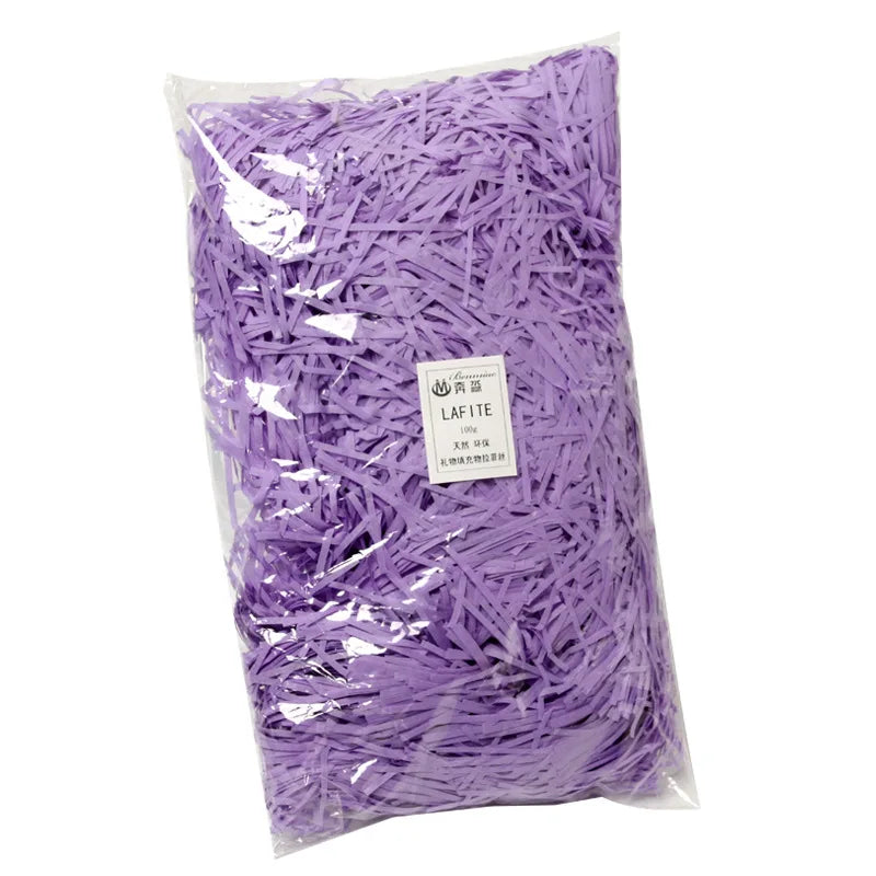 20/50g Multicolored Shredded Crinkle Paper Strands Shredded Crinkle Confetti DIY Gift Box Filling Party Wedding Christmas Decor
