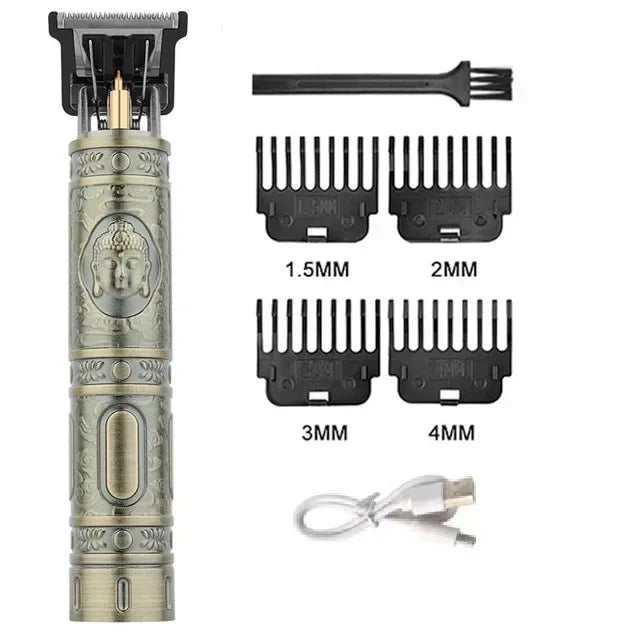 2026 Hot T9 Electric Haircutting Machine Cordless Hair Cutting Shears Professional Men's Shaving Tools Men's Haircutting Shears