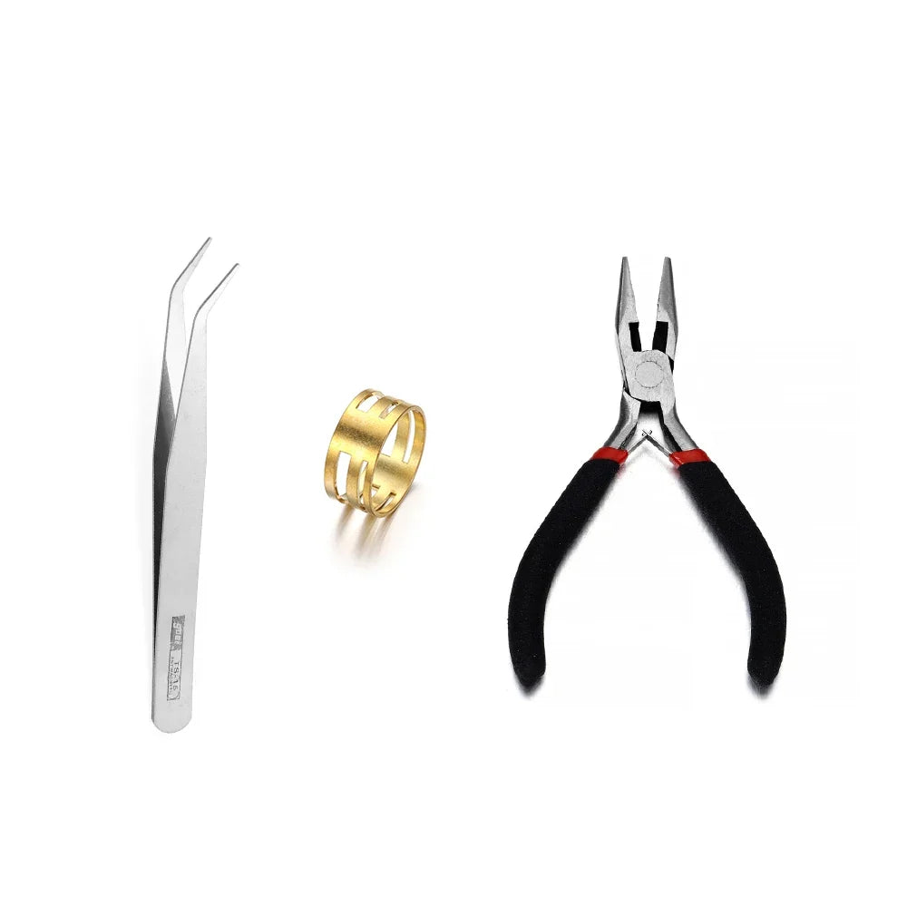 Alloy Accessories Jewelry Findings Set Repair Tools Lobster Clasp Open Jump Rings Earring Hooks for DIY Jewelry Making Supplies