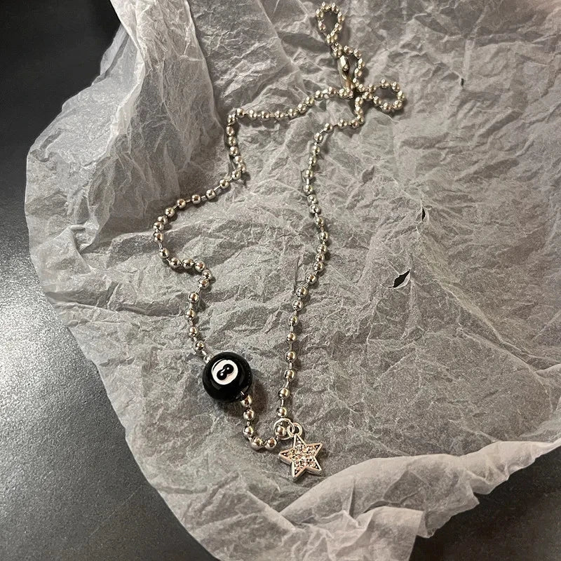 Y2k Love Heart Necklace for Women Fashion Hip Hop Red Hearts Pink Pendants Necklaces Rope Chain Girls Rave Gift Gothic Jewelry