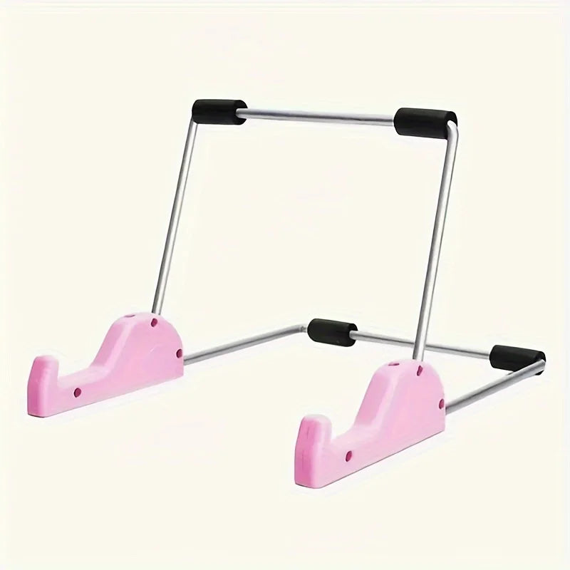 Multi Functional Foldable Tablet Stand - Suitable for Various Devices, Lightweight Laptop Support