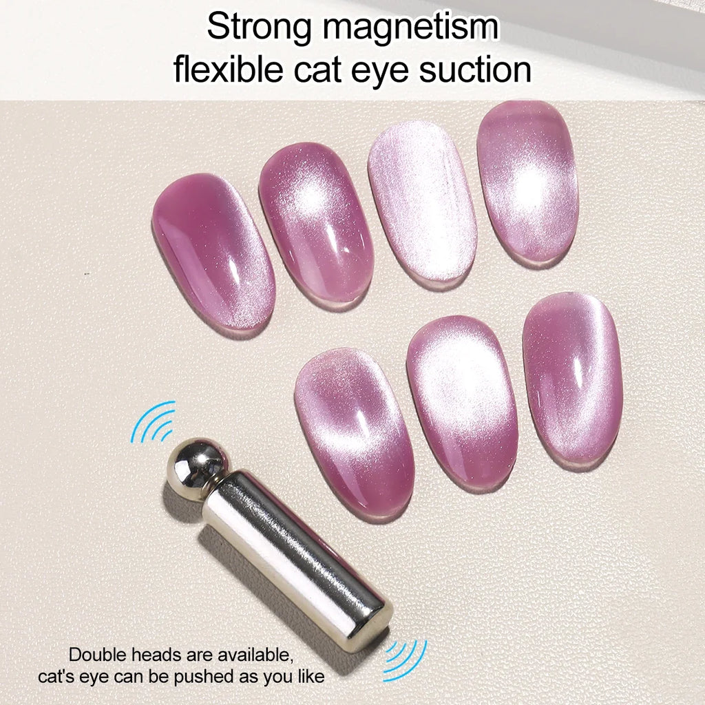 Nail Salon-Grade Cylindrical Magnets, Spherical and Round Magnetic Beads, Super Strong Magnets for Attracting Glass Beads.