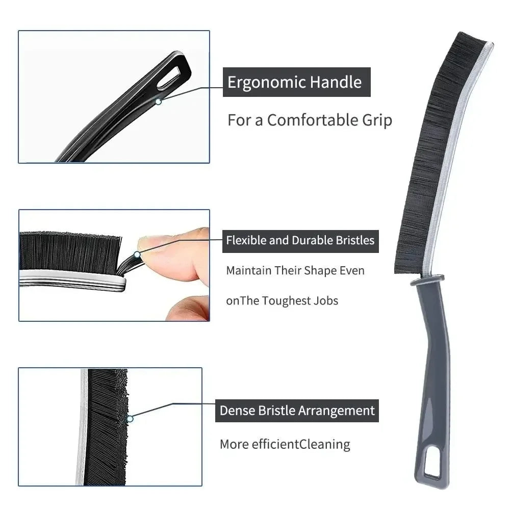 Durable Grout Gap Cleaning Brush Kitchen Toilet Tile Joints Dead Angle Hard Bristle Cleaning Brushes for Shower Floor Line